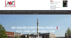 Desktop Screenshot of a2z-insurance.com